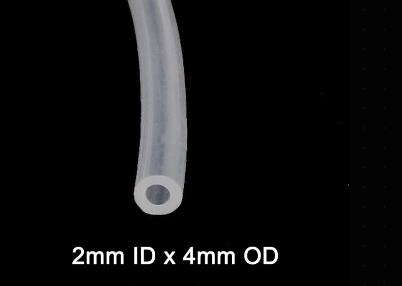 Tube Tuyau SOURCING MAP 1Pcs 4mm X 6mm 10m Beige Tube Silicone Tuyau Flexible Pompe à Air Eau