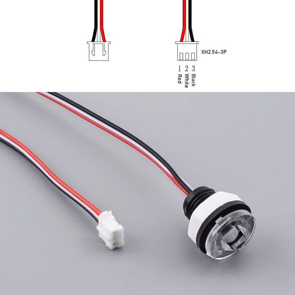 Gikfun 2PCS High Sensibility Optical Water Liquid Level Sensor 300mm Cable Working with Liquid Level Controller EK2172