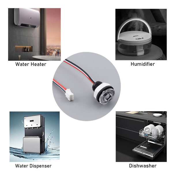 Gikfun 2PCS High Sensibility Optical Water Liquid Level Sensor 300mm Cable Working with Liquid Level Controller EK2172