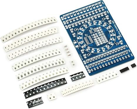 Gikfun 100pcs  DIY SMD SMT Welding Practice Soldering Skill Training Board Led EK7026