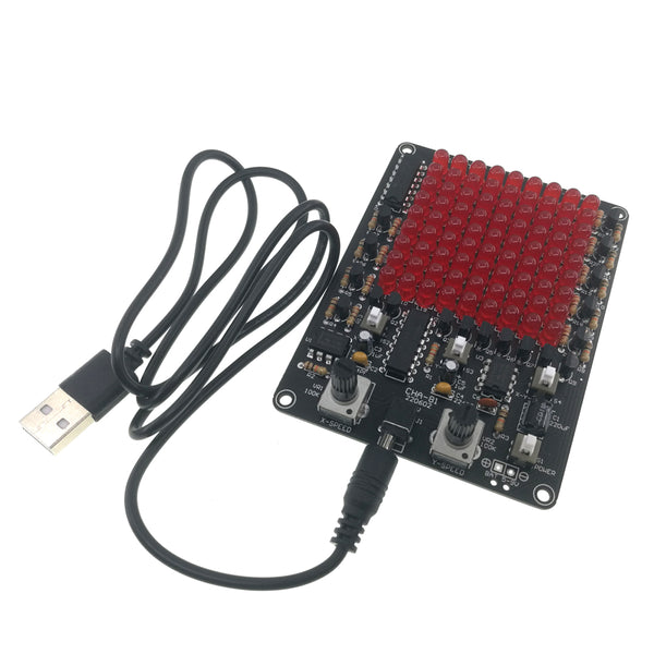 Gikfun LED Chaser Kit Soldering Practice Kit PCB Board for School Learning Project