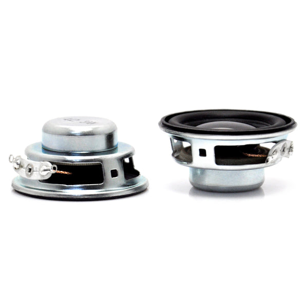 Gikfun 4Ohm 40mm Diameter 3W Full Range Audio Speaker Stereo Woofer Loudspeaker for Arduino (Pack of 2pcs)
