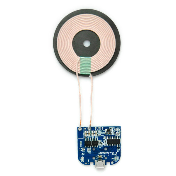 Gikfun 5W Qi Wireless Charger PCBA Circuit Board Coil Wireless Charging Micro USB Port