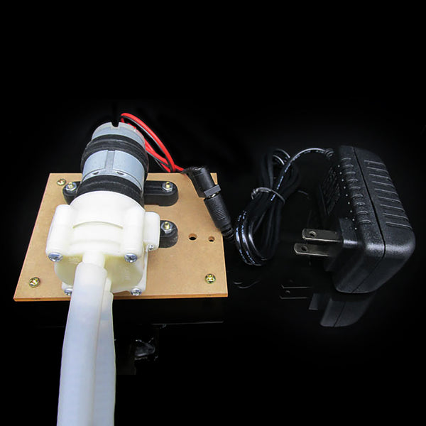 Gikfun R385 Mini Water Pump Fish Tank Motor with 12V 1A US Plug and 1m Tube for Diaphragm Pump Water Air Pump