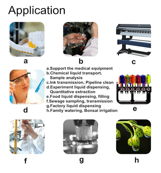 Gikfun 12V Adjustable Peristaltic Dosing Pump Liquid Metering Pump with Adapter for Aquarium Lab Analytical