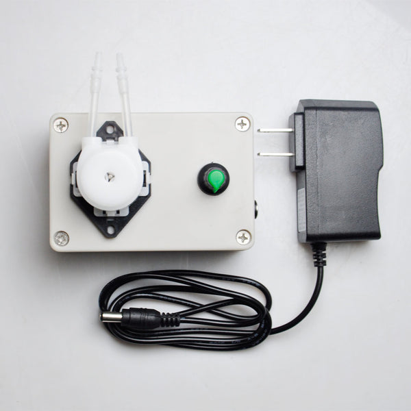 Gikfun 12V Adjustable Peristaltic Dosing Pump Liquid Metering Pump with Adapter for Aquarium Lab Analytical