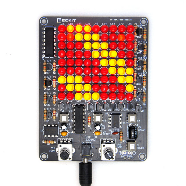 Gikfun LED Chaser Kit Soldering Practice Kit PCB Board for School Learning Project