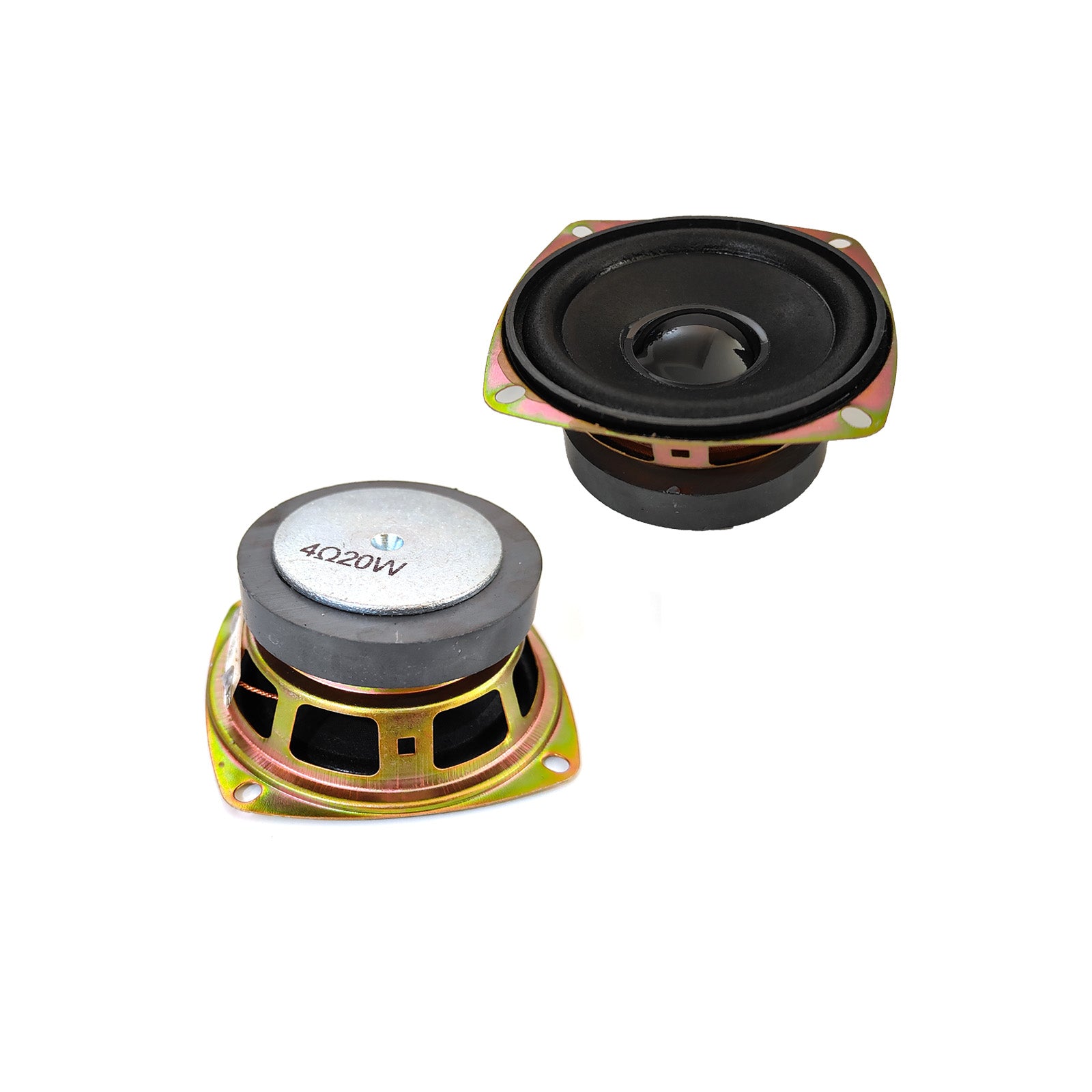Gikfun 3” 4Ohm 20W Full Range Audio Speaker Stereo Woofer Loudspeaker for Arduino Replacement DIY (Pack of 2pcs) EK2173