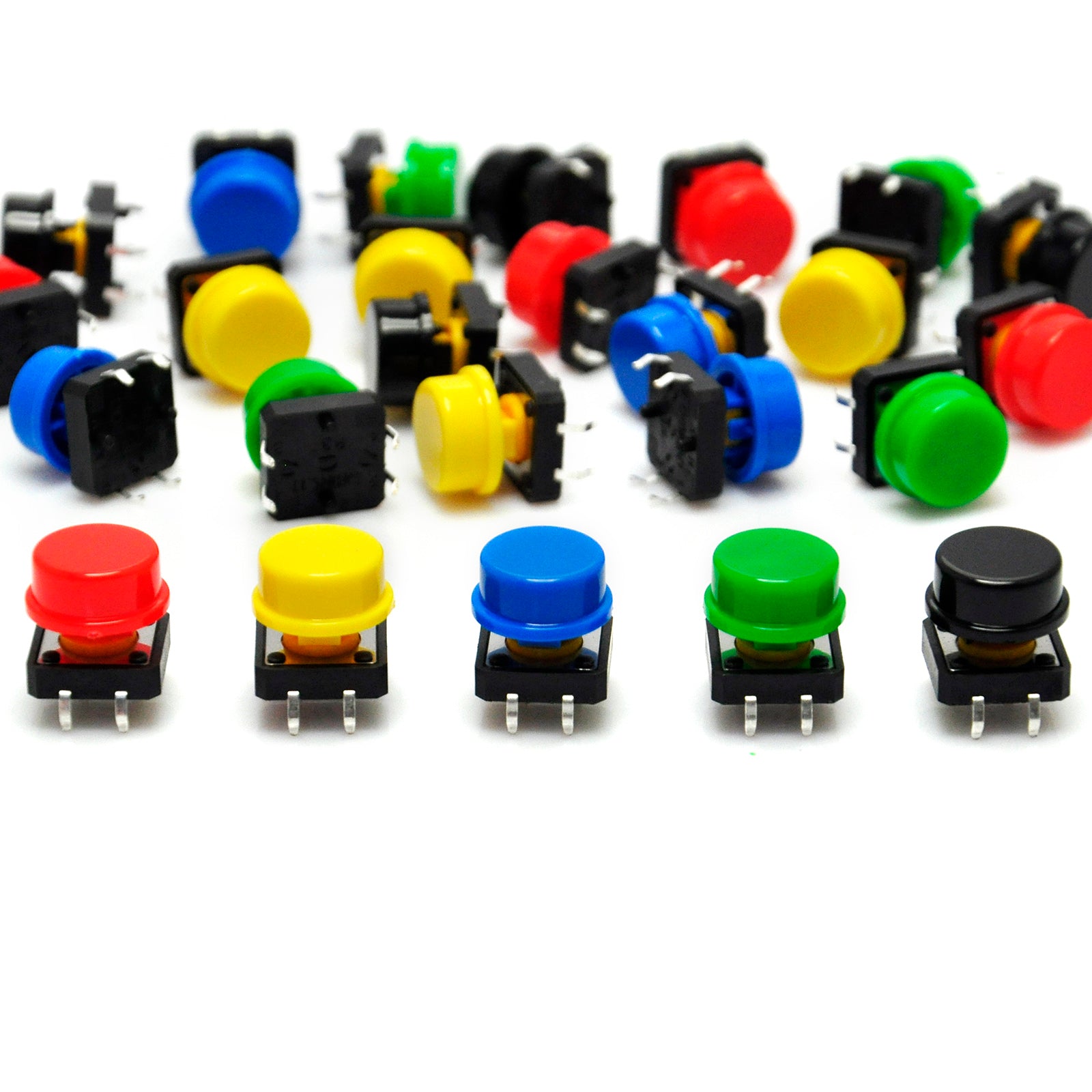 Gikfun 12x12x7.3 mm Tact Tactile Push Button Momentary SMD PCB Switch