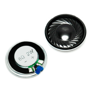 Gikfun Round Micro Speaker Diameter 28mm 8Ohm 8R 2W for Arduino (Pack of 2pcs)