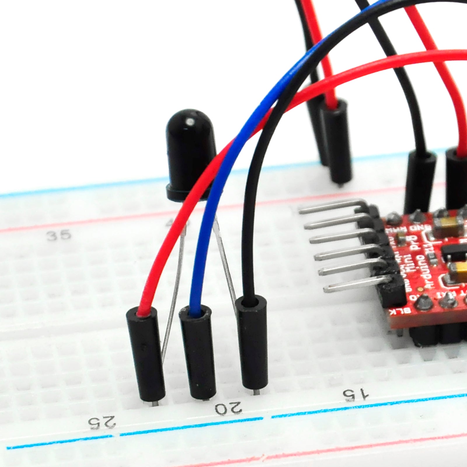 Ir Led Emitter Module Gikfun 5mm 940nm LEDs Infrared Emitter and IR Receiver Diode for Ardui