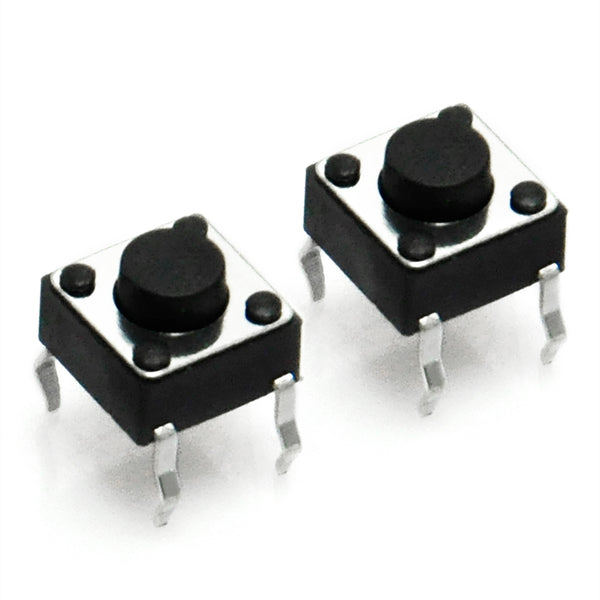 Gikfun 6x6x4.3mm TACT Switch Push Button for Arduino PCB (Pack of 50pcs)