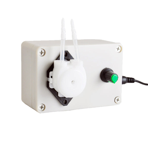 Gikfun 12V Adjustable Peristaltic Dosing Pump Liquid Metering Pump with Adapter for Aquarium Lab Analytical