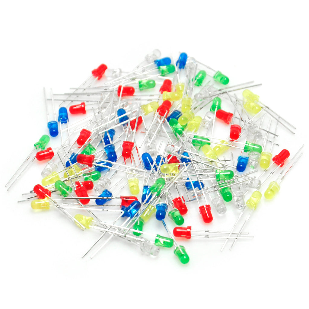Arduino Led 3mm Gikfun 3mm LED Bulb Light Assorted Kit DIY LEDs for Arduino (Pack of 1