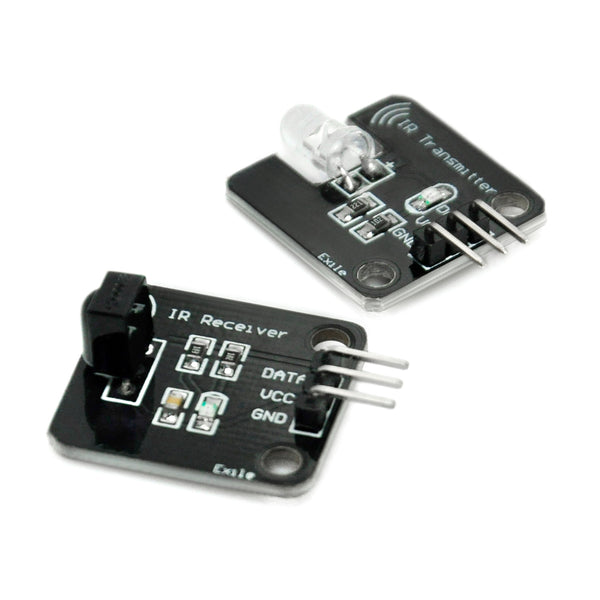 Gikfun Digital 38khz Ir Receiver Ir Transmitter Sensor Module Kit for Arduino (Pack of 3 Sets)