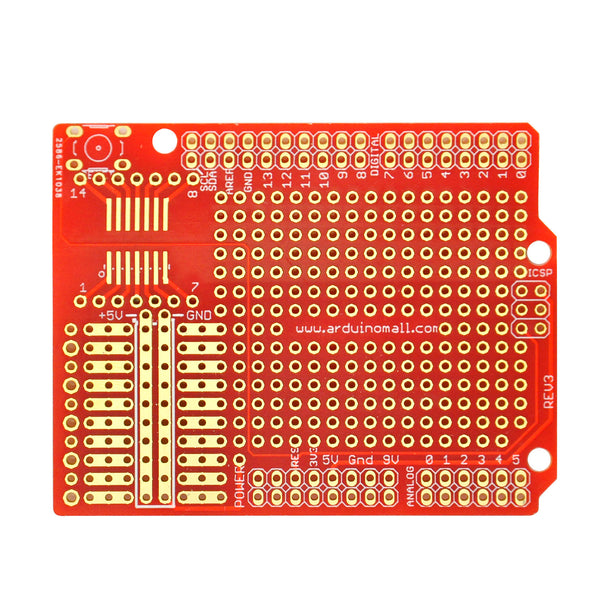 Gikfun Prototype PCB Breadboard for Arduino UNO R3 Shield Board (Pack of 5pcs)